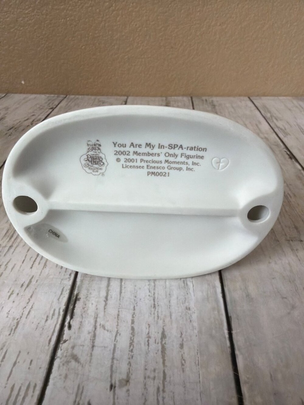 Precious Moments You Are My In-SPA-ration 2001 Members Only Figurine PM0021 - Picture 6 of 12